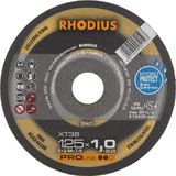 RHOD Disque de coupe XT38 Coupe métal 125mm 1mm 50 pièces