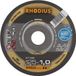 RHOD Disque de coupe XT38 Coupe métal 125mm 1mm 50 pièces