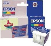 Epson 3 Colour Ink Cartridge Cyaan Origineel