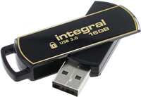 Integral 16GB Secure 360 Encrypted USB 3.0 16 GB