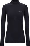 FALKE Warm Turtleneck sneldrogend functioneel shirt met lange mouwen dames zwart - maat XS
