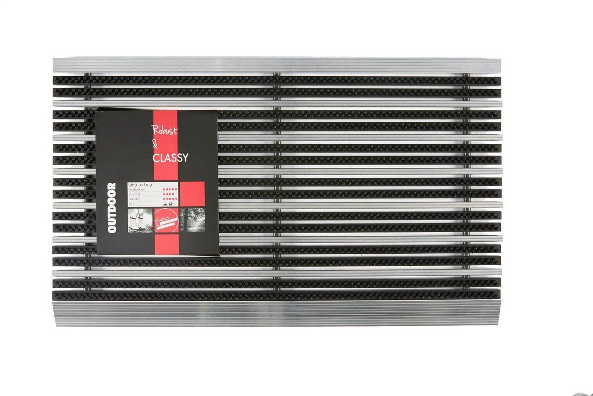 MD-Entree Avanti Style Schoonloopmat - Antraciet - 45 x 75 cm