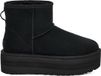 UGG Classic Mini Platform Enkellaarzen Zwart Maat 36