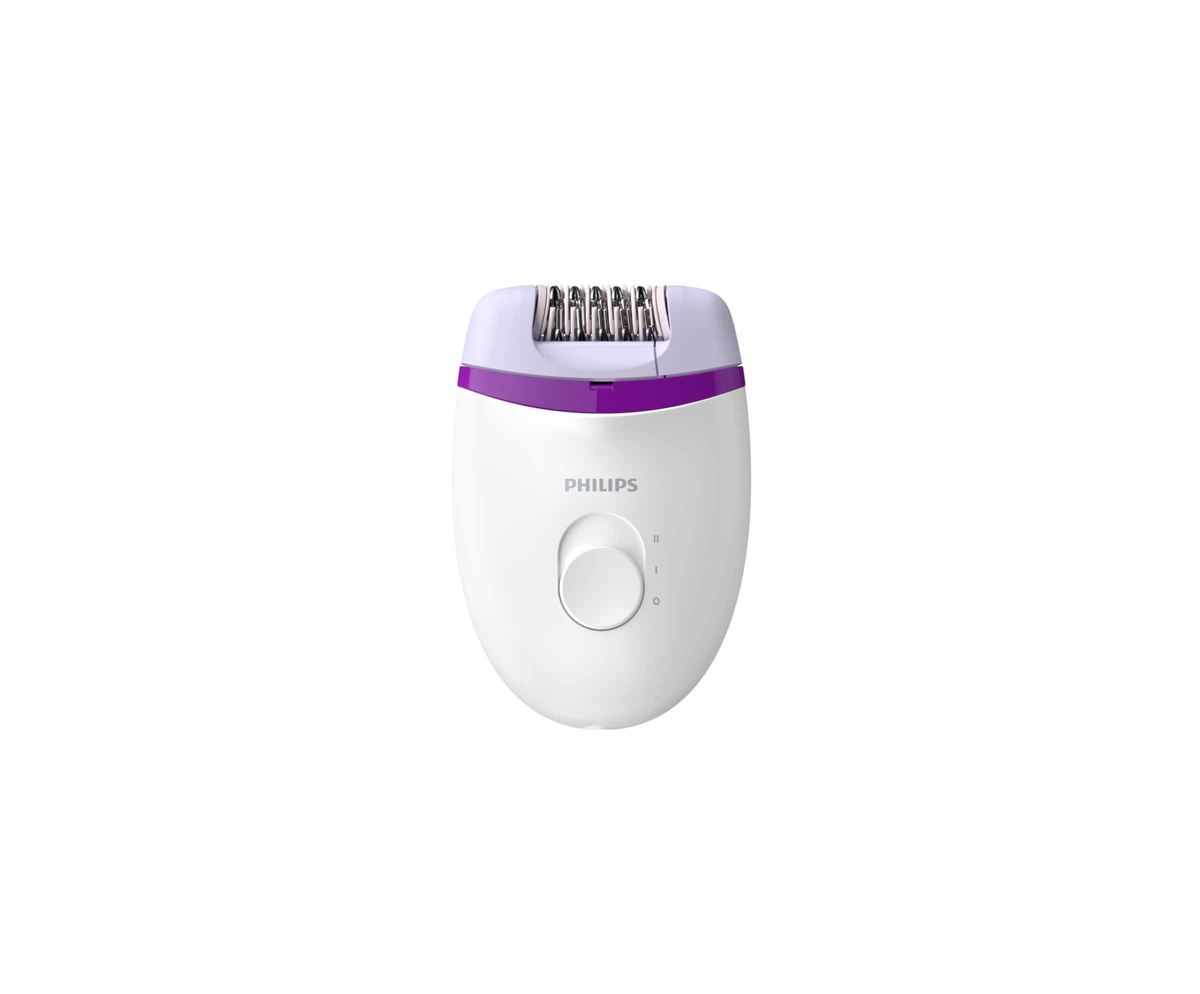 Philips Satinelle Essential BRE225/0 - Epilator - Corded - Purple/White