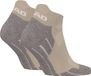 HEAD - Unisexe - Chaussettes de randonnée - Taupe - 2 Paires - Taille 35-38