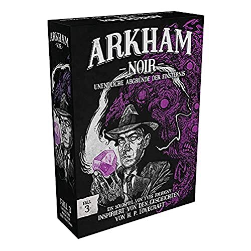 Ludo Nova Asmodee Arkham Noir - Fall 3: Oneindige afredenen van de finsternis, kennerspel, kaartspel, Duits