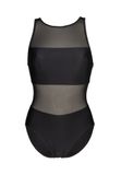 Arena Badpak Mesh Panels Vent Back Zwart