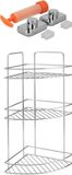 Metaltex Doucherek Reflex 3 lagen hoek Chrometherm