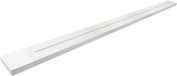 SCHWAIGER Configureerbare stekkerdoos, 100 cm, wit, stroomrail in aluminium design voor modulaire stopcontacten, individueel instelbaar, VDE-gecertificeerd en perfect voor keuken, kantoor en