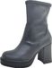 2 Go Fashion Chaussures femme Bottes Noir Loisir