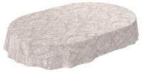 Merkloos Omgoods - Wasbaar Oliekleed met Barok Motief, Ovaal, 180 x 140 cm