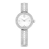 Swarovski Matrix 5743680 Dames Polshorloge Wit/Zilverkleurig Staal