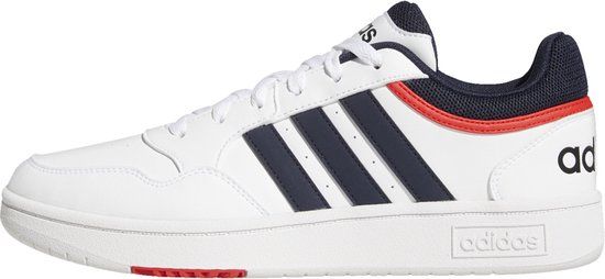 adidas Sportswear Hoops 3.0 Low Classic Vintage Sneakers - Unisex - Wit - Maat 41 1/3