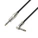 Adam Hall K3 IPR 0900 audio kabel 9 m 6.35mm TRS Zwart, Zilver