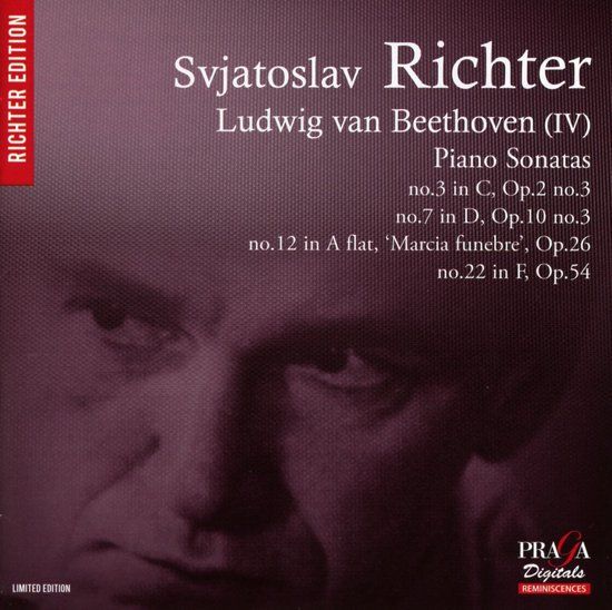 PIAS Nederland Sviatoslav Richter - Piano Sonatas IV (SACD) - Praga Digitals - Classical