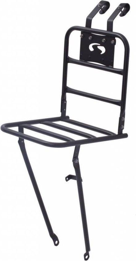 Steco Transport Comfort voordrager voor fietsen - matzwart - 28 inch