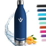 Thermosfles 18/8 roestvrij staal 1000 ml BPA-vrije sportfles vacuüm-geïsoleerde thermosfles lekvrij thermosfles voor school sport camping