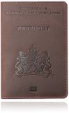 LGT JWLS Lookinggoodtoday Paspoorthoes met extra opbergvakjes - Leer Bruin