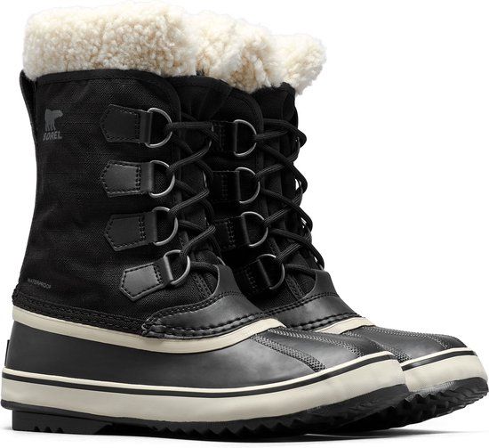 Sorel Winter Carnival Snowboots Dames - Black/Stone - Maat 37
