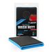Nanoskin AUTOSCRUB fijne washandschoen, inslag gebreide microvezel [AS-016] blauw, 6 "x 8.7"
