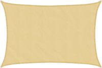vidaXL Zonnezeil 4x5 m 100% polyester oxford zandkleurig