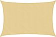 vidaXL Zonnezeil 4x5 m 100% polyester oxford zandkleurig