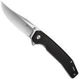 SENCUT Vornix S25038-2 Satin 9Cr18MoV, Black Micarta, zakmes
