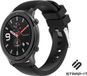 Strap-it Bracelet en silicone pour montre connectée - Convient pour Xiaomi Amazfit GTR (47mm) - Noir