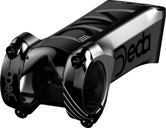 Deda Vinci Stuurpen - 110mm - POB Finish - 31.8mm - 1 1/4 inch - Zwart