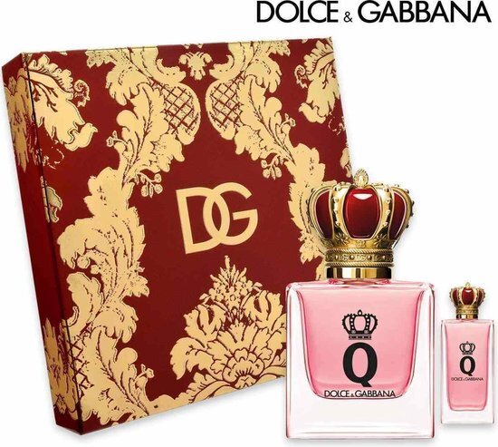 Dolce &amp; Gabbana Q Giftset - 50 ml eau de parfum spray + 5 ml eau de parfum spray - cadeauset voor dames