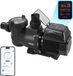 VEVOR Zwembadpomp 33.000 L/U, Variabele Snelheid, 17M Opvoerhoogte, 1.650W