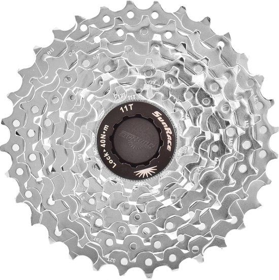 Sunrace M96 Cassette 9-speed 11-32T - Silver