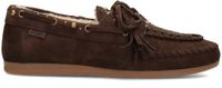POSH by Poelman MAE Dames Loafers - Donker bruin