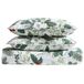 Beatrice Home Fashions Beddengoedset, polyester, groen, wit, rood, kingsize