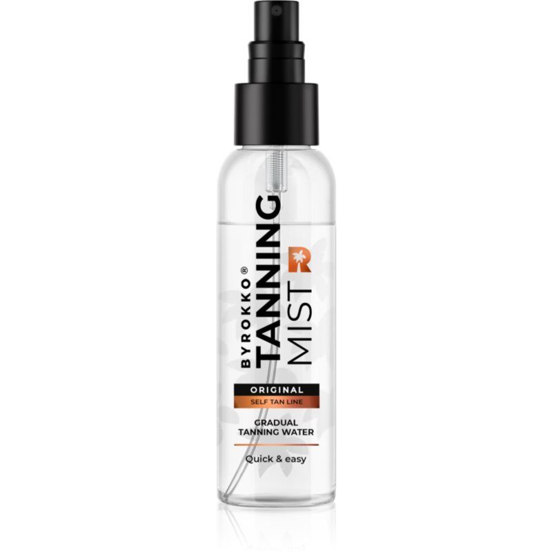 ByRokko Shine Brown Tanning woda samoopalająca do stopniowego opalania 100 ml