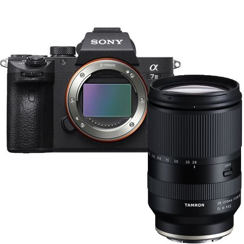 Sony Alpha 7 III + Tamron 28-200mm f/2.8-5.6 Di III RXD Lens Kit