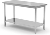 HENDI Werktafel zware uitvoering – 360˚ werkblad – verstelbare poten – 1000x600x x(H)850mm