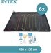 Intex Zwembad verwarming - 6x Solarmat & WAYS Reparatieset en Teststrips