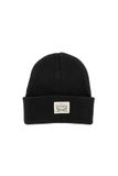 Levi's Backpatch Beanie herenmuts (1 stuk), Regular Black