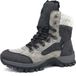 Rieker Napoli Chaussures femme Bottes À lacets Gris Loisir