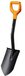 Fiskars Solid autospade | Metalen steel | 6411501311825