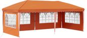 vidaXL Pop-up Feesttent 574 x 289 x 245 cm Oranje