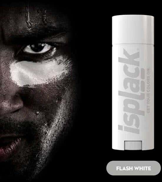 Isplack Colored Eye Black - Flash White