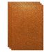 RAYLU PAPER Glitterkarton, A4, 200 g/m² dik, karton met glitter, voor knutselwerk, 3 stuks (brons)
