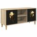 vidaXL Meuble TV BREMEN 102 x 33 x 50 cm Sonoma Bois d'ingénierie