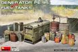 MiniArt Modelbouwpakket Militaire voertuigen - 35662 PE-95 Generator met Brandstofvaten - Drums en JerryCans Plastic - 1:35 - Modelbouw
