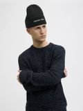 JACK & JONES Jacnorrebro Regular Beanie Heren Muts Zwart