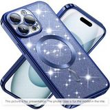 Techsuit Coque MagSafe pour Xiaomi 17T, Luxury Glitter, Bleu Foncé