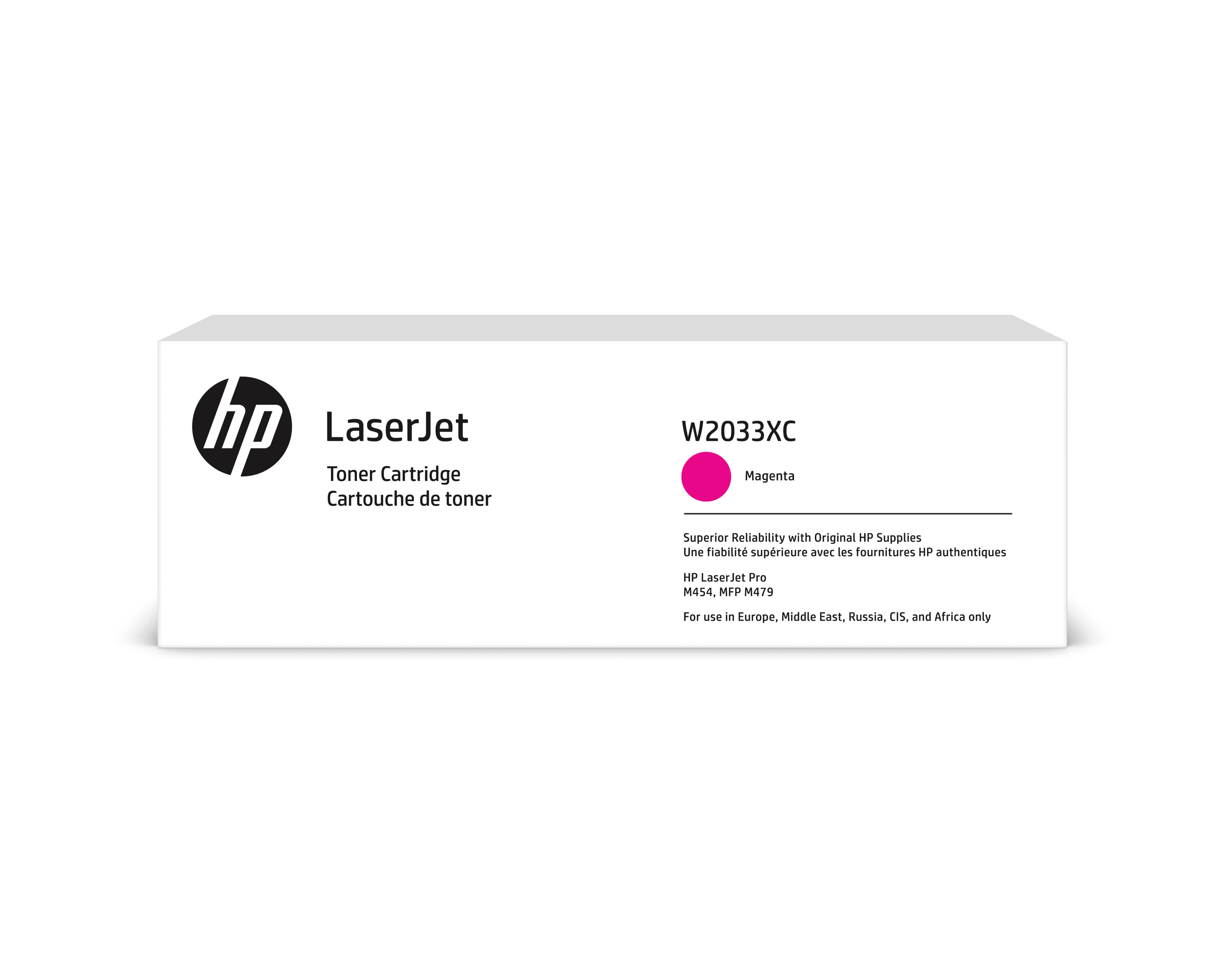 HP 415X Magenta Toner Cartridge (W2033XC) for HP Color LaserJet M454/M479