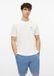s.Oliver T-shirt met ronde hals en korte mouwen voor heren, crème, maat 3XL